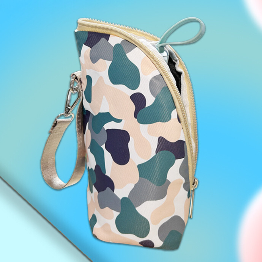 Nurtura – Varm & på farten – Bærbar babyflaskevarmer Camo - Hvid - Lynlås | Pädagogisches Holzspielzeug Nurtura – Varm & på farten – Bærbar babyflaskevarmer Camo - Hvid - Lynlås | Pädagogisches Holzspielzeug von Mein Kleines Baby