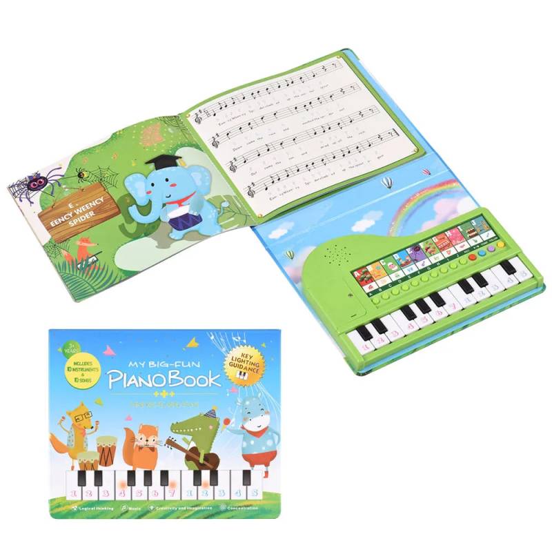 Piano Book™ - Magische Musik - Kinder-Klavierbuch | Pädagogisches Holzspielzeug von Mein Kleines Baby