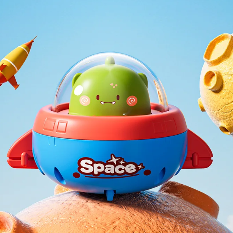 Push and Go UFO Toy – Motorik & Spiel – UFO Spielzeug Dinosaurier | Pädagogisches Holzspielzeug Push and Go UFO Toy – Motorik & Spiel – UFO Spielzeug Dinosaurier | Pädagogisches Holzspielzeug von Mein Kleines Baby