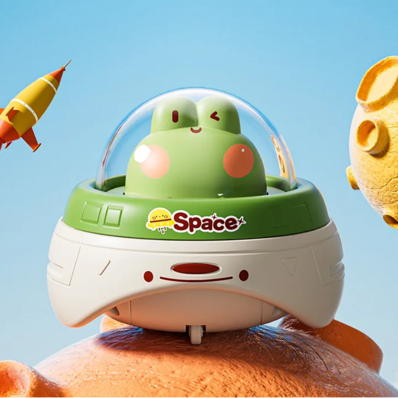 Push and Go UFO Toy – Motorik & Spiel – UFO Spielzeug Frosch | Pädagogisches Holzspielzeug Push and Go UFO Toy – Motorik & Spiel – UFO Spielzeug Frosch | Pädagogisches Holzspielzeug von Mein Kleines Baby
