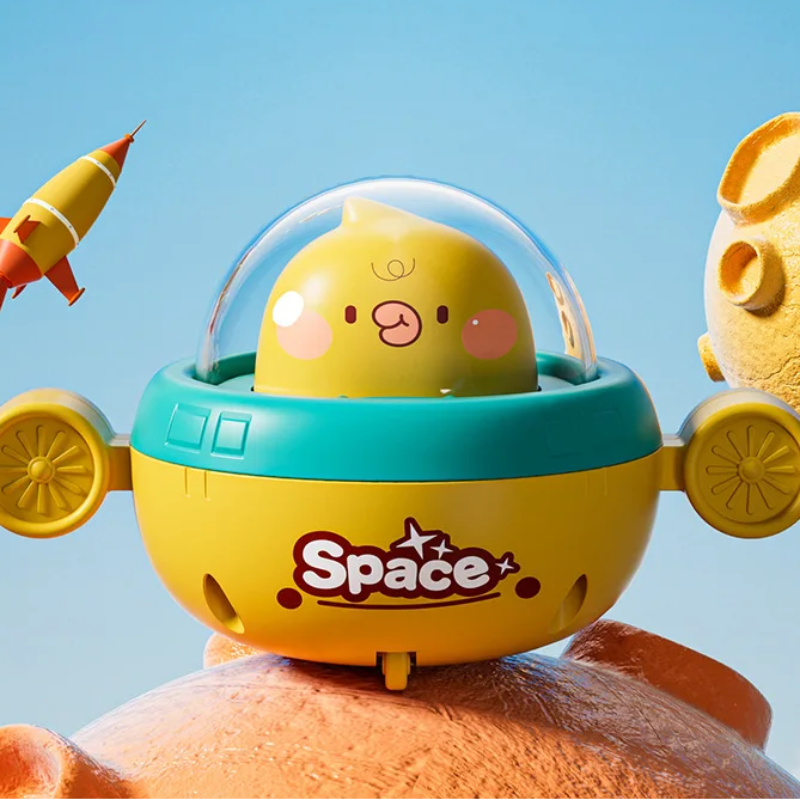 Push and Go UFO Toy – Motorik & Spiel – UFO Spielzeug Gelbe Ente | Pädagogisches Holzspielzeug Push and Go UFO Toy – Motorik & Spiel – UFO Spielzeug Gelbe Ente | Pädagogisches Holzspielzeug von Mein Kleines Baby