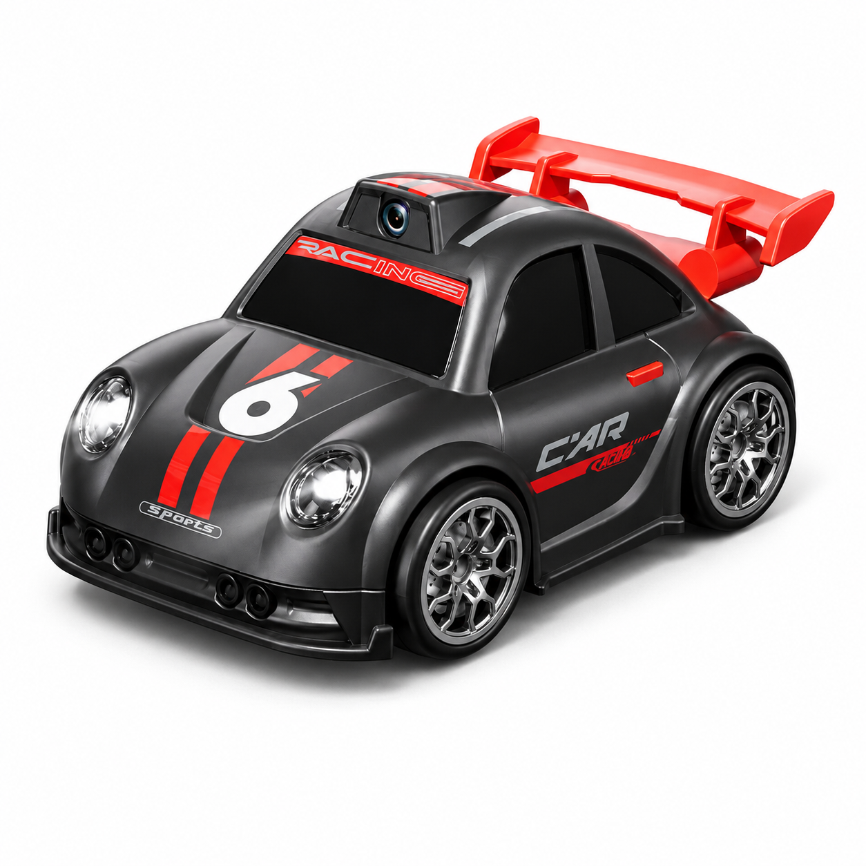RacePro – RC & Stunt – Drift-Sensing Racer Auto mit Kamera Schwarz / Ja | Pädagogisches Holzspielzeug RacePro – RC & Stunt – Drift-Sensing Racer Auto mit Kamera Schwarz / Ja | Pädagogisches Holzspielzeug von Mein Kleines Baby