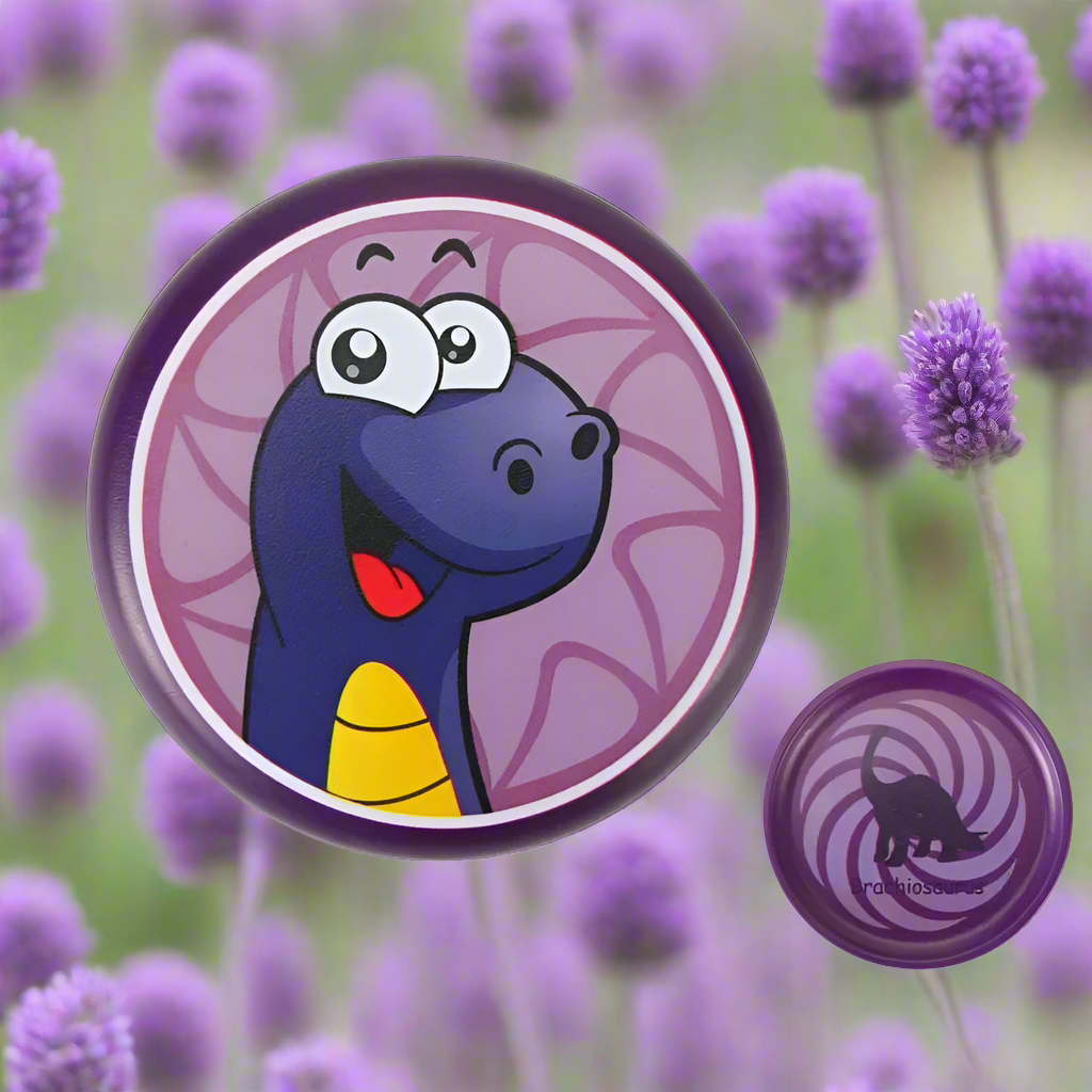 SkyDisk– Interaktiv&unterhaltsam– Dino Frisbee Lila Brachiosaurus | Pädagogisches Holzspielzeug SkyDisk– Interaktiv&unterhaltsam– Dino Frisbee Lila Brachiosaurus | Pädagogisches Holzspielzeug von Mein Kleines Baby