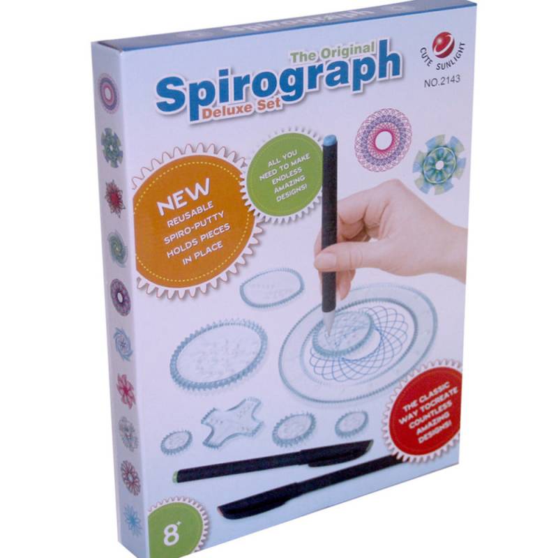 Spirograph™ - Zeichenspaß ohne Ende! - Zeichensatz | Pädagogisches Holzspielzeug von Mein Kleines Baby