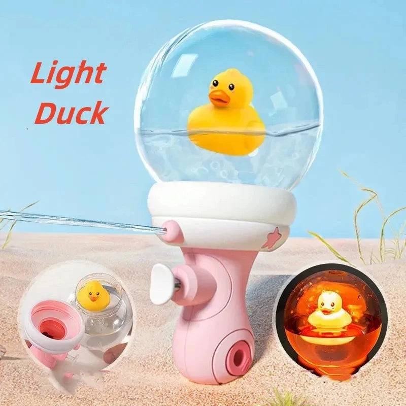 Splash Buddies™ - Wasserspaß für Kinder - Wasserpistole Ducky (inkl. Licht) | Pädagogisches Holzspielzeug von Mein Kleines Baby