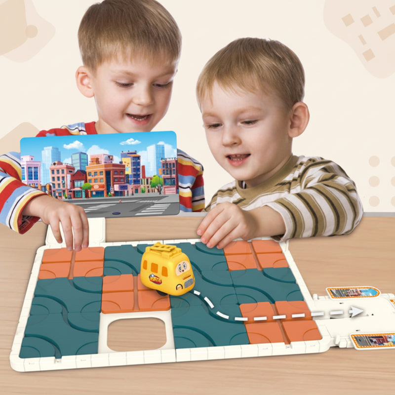 ThinkFun– Logisches Denken&Konzentration– Zug-Puzzlespiel | Pädagogisches Holzspielzeug ThinkFun– Logisches Denken&Konzentration– Zug-Puzzlespiel | Pädagogisches Holzspielzeug von Mein Kleines Baby