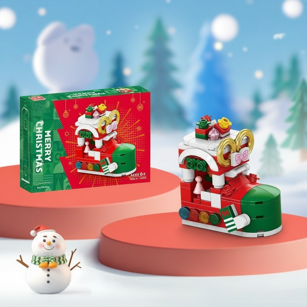 WinterBlocks– Weihnachtlich&Lustig– Weihnachtliches Konstruktionsspielzeug Schuh | Pädagogisches Holzspielzeug WinterBlocks– Weihnachtlich&Lustig– Weihnachtliches Konstruktionsspielzeug Schuh | Pädagogisches Holzspielzeug von Mein Kleines Baby