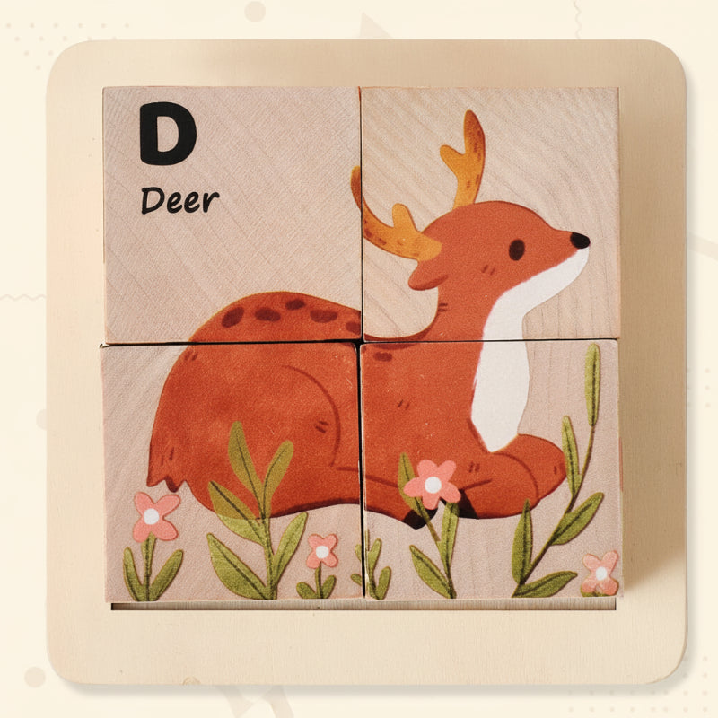 WoodMind– Kreativ&lehrreich– 6-in-1 Montessori-Tier-Holzpuzzle Waldtiere | Pädagogisches Holzspielzeug WoodMind– Kreativ&lehrreich– 6-in-1 Montessori-Tier-Holzpuzzle Waldtiere | Pädagogisches Holzspielzeug von Mein Kleines Baby