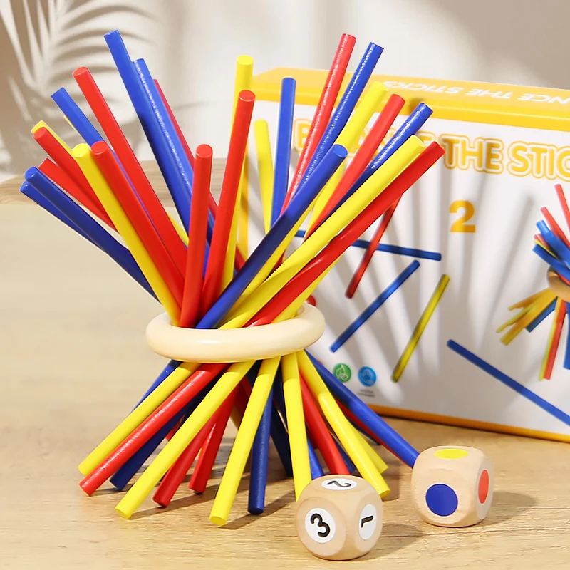 Wooden Stick Battle Game – Denken & Interaktiv – Strategisches Brettspiel Stäbchen pflücken | Pädagogisches Holzspielzeug Wooden Stick Battle Game – Denken & Interaktiv – Strategisches Brettspiel Stäbchen pflücken | Pädagogisches Holzspielzeug von Mein Kleines Baby