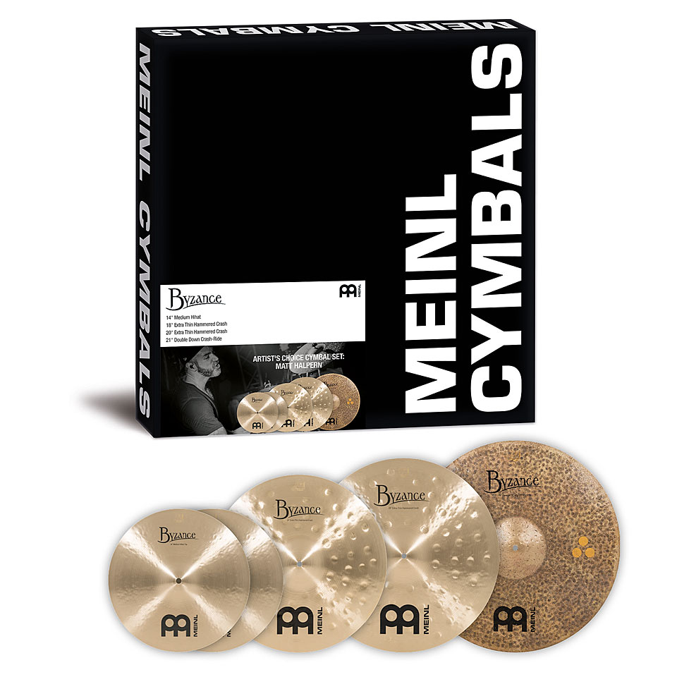 Meinl Byzance Artist&#39;s Choice A-CS2 Matt Halpern Becken-Set von Meinl