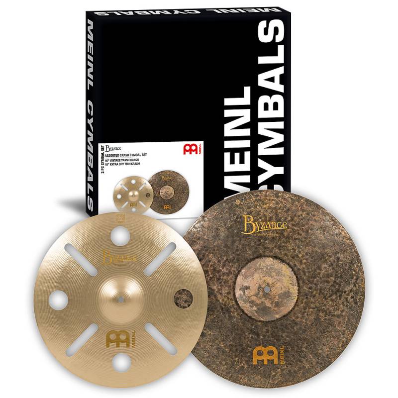 Meinl Byzance B1618ED Assorted Crash Cymbal Set Becken-Set von Meinl