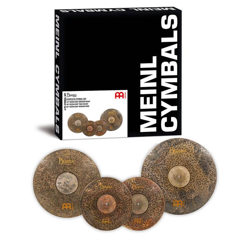 Meinl Byzance Extra Dry BED-CS1 Complete Cymbal Set Becken-Set von Meinl