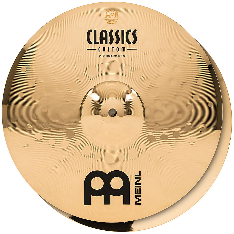 Meinl Classics Custom 14" Medium HiHat Hi-Hat-Becken von Meinl