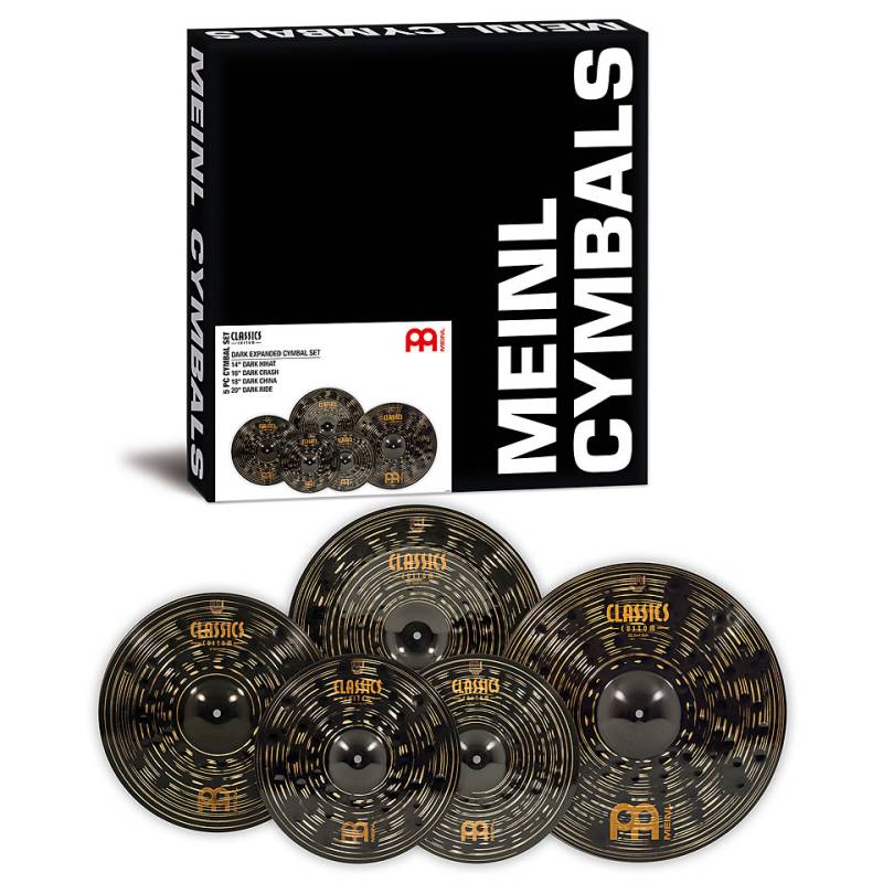 Meinl Classics Custom Dark CCD-CS1 Expanded Cymbal Set Becken-Set von Meinl