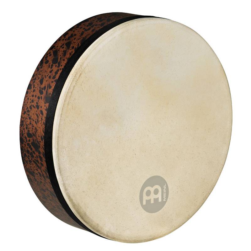 Meinl FD14T-D Goat Skin Frame Drum 14" Tunable Mizhar Brown Burl von Meinl