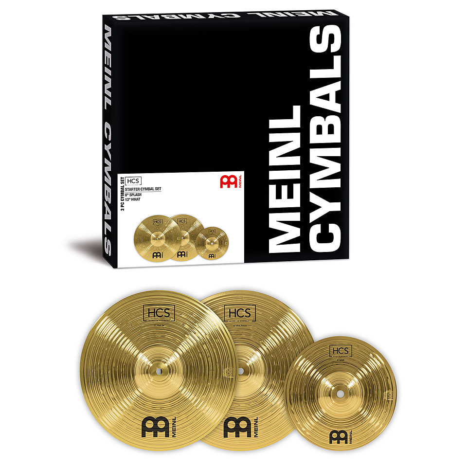 Meinl HCS-CS1 Starter Cymbal Set Becken-Set von Meinl