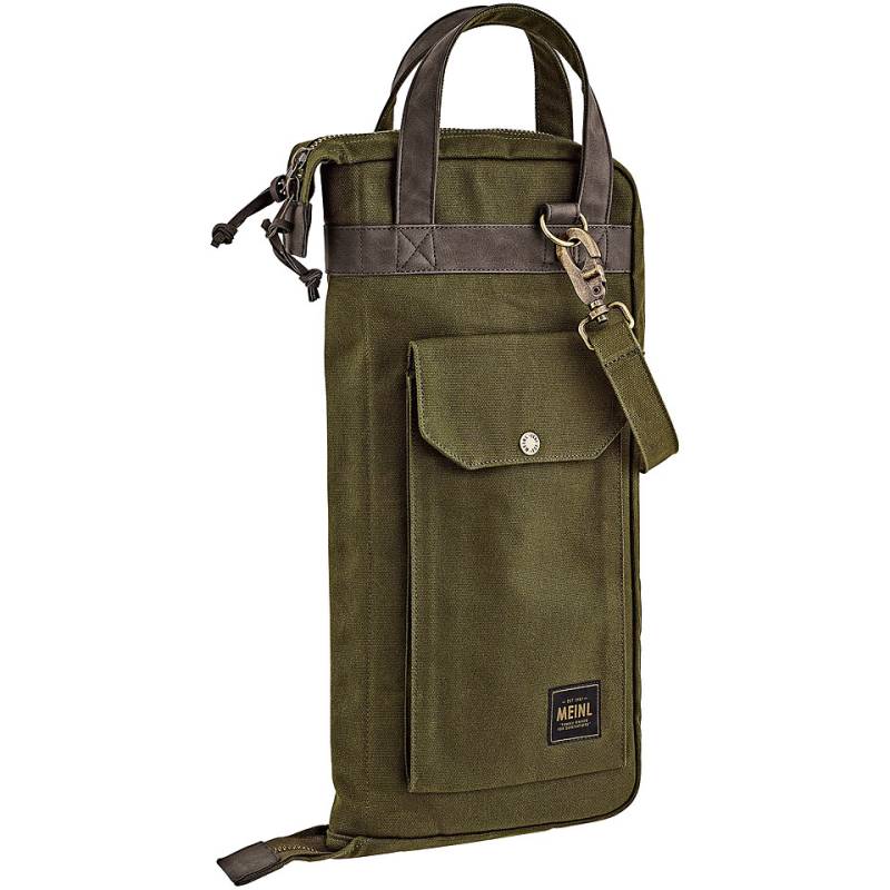 Meinl MWSGR Forest Green Waxed Canvas Stick Bag Stickbag von Meinl