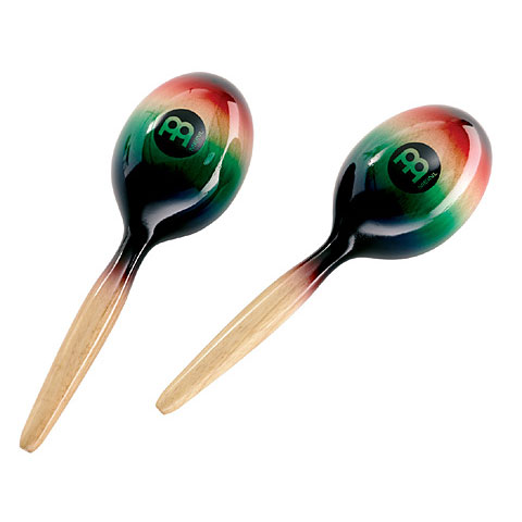 Meinl MWM1MC Multi Color Oval Maracas Maracas von Meinl