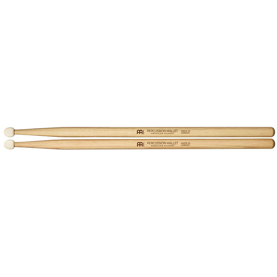 Meinl Percussion Mallet Felt Tip American Hickory Pauken Schlägel von Meinl