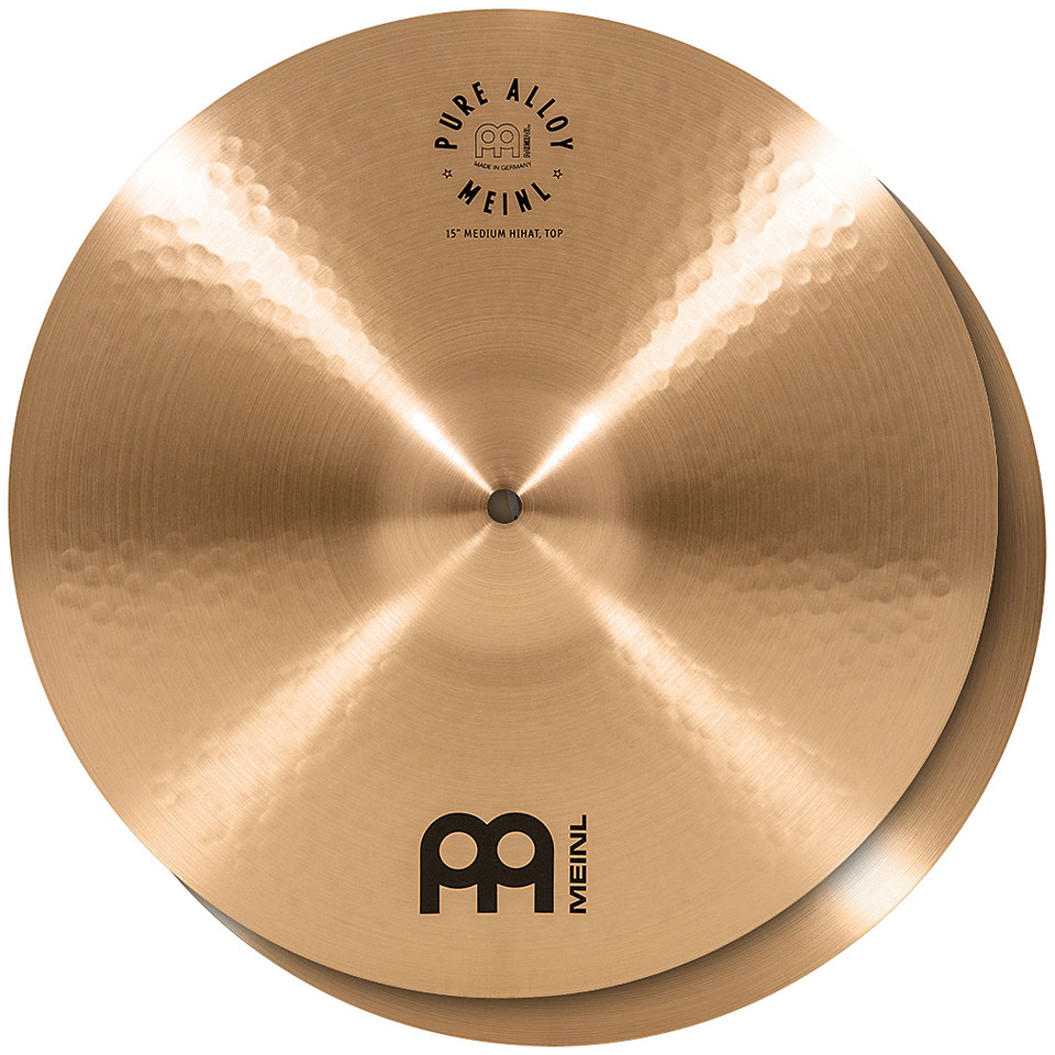 Meinl Pure Alloy PA15MH 15" Medium HiHat Hi-Hat-Becken Meinl Pure Alloy PA15MH 15" Medium HiHat Hi-Hat-Becken von Meinl