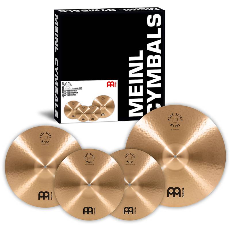 Meinl Pure Alloy PA141620 Cymbal Set Becken-Set von Meinl