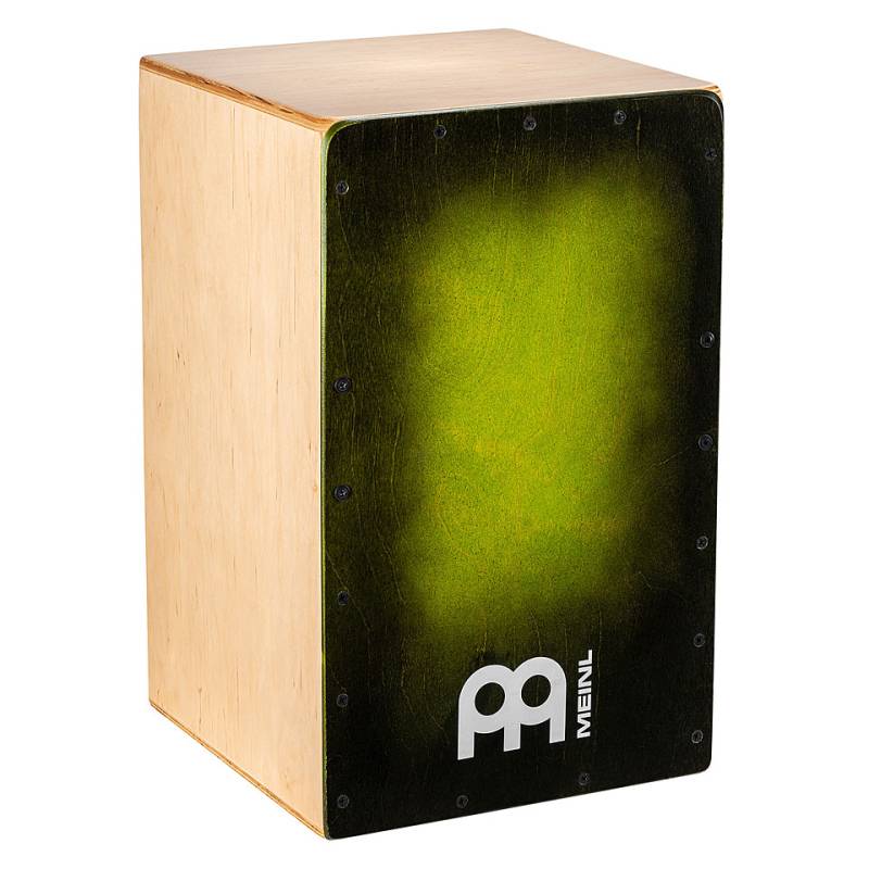 Meinl SC100GRB Almond Green Burst Cajon Cajon von Meinl