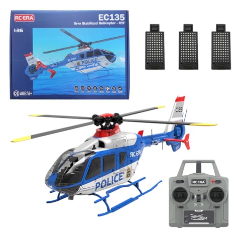 Meiurlex 1/36 C123 RC Hubschrauber, 6 Kanal Einrotor-Gyroskop RC Helikopter Hubschrauber, 3D/6G Stunts RC Militär Helikopter Flugzeug Spielzeug für Erwachsene von Meiurlex