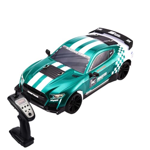 Meiurlex 1:14 RC Drift Car mit LED, 2,4GHz Ferngesteuertes Auto 4WD Drift RC Auto 48 km/h Hochgeschwindigkeits RC Rennsportwagen für Jungen & Erwachsene von Meiurlex