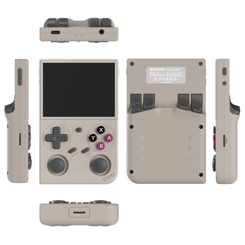 Meiurlex 𝟐𝟎𝟐𝟓 𝐍𝐄𝐔 G350 Handheld Spielkonsole mit 128G TF Karte 9000+Spiele, 3,5 Zoll IPS Bildschirm RK3326 Linux System Tragbare Konsole Retro Videospiel Playe Meiurlex 𝟐𝟎𝟐𝟓 𝐍𝐄𝐔 G350 Handheld Spielkonsole mit 128G TF Karte 9000+Spiele, 3,5 Zoll IPS Bildschirm RK3326 Linux System Tragbare Konsole Retro Videospiel Playe von Meiurlex