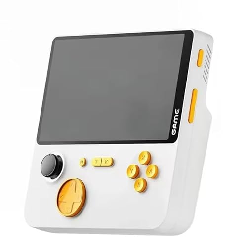 Meiurlex E5 Retro Handheld Spielkonsole, 5-Zoll IPS Bildschirm RK3356 Linux System, Retro Video Emulator Handheld Gaming Player, Geschenk für Jungen und Mädchen (128GB/20000 Spielen) von Meiurlex