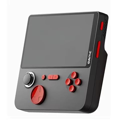 Meiurlex E5 Retro Handheld Spielkonsole, 5-Zoll IPS Bildschirm RK3356 Linux System, Retro Video Emulator Handheld Gaming Player, Geschenk für Jungen und Mädchen (128GB/20000 Spielen) von Meiurlex