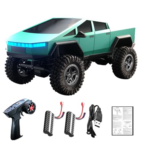 Meiurlex 𝐍𝐄𝐔 Ferngesteuertes Geländefahrzeug Modell, 2,4GHz Fernbedienung 4WD Off-Road Pick-up Truck RC Auto Fahrzeuge für Kinder und Erwachsene von Meiurlex