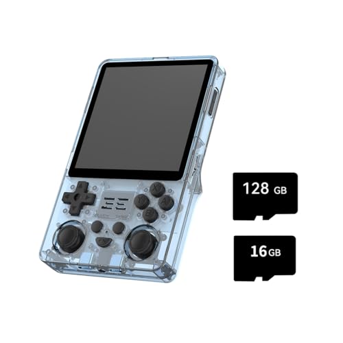 Meiurlex RGB20SX Handheld Spielkonsole 128GB mit 20000 Spiele, 4-Zoll 720 * 720 IPS-Bildschirm Retro Portable Spielkonsole, Linux Handheld Emulator Geschenk für Erwachsene von Meiurlex