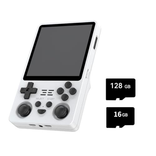 Meiurlex RGB20SX Handheld Spielkonsole 128GB mit 20000 Spiele, 4-Zoll 720 * 720 IPS-Bildschirm Retro Portable Spielkonsole, Linux Handheld Emulator Geschenk für Erwachsene von Meiurlex