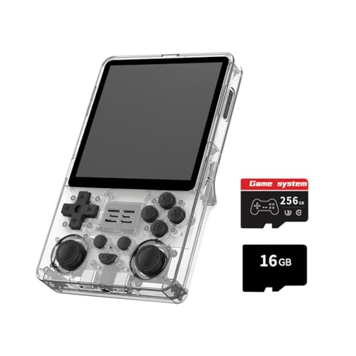 Meiurlex RGB20SX Handheld Spielkonsole 256GB mit 30000 Spiele, 4-Zoll 720 * 720 IPS-Bildschirm Retro Portable Spielkonsole, Linux Handheld Emulator Geschenk für Erwachsene von Meiurlex