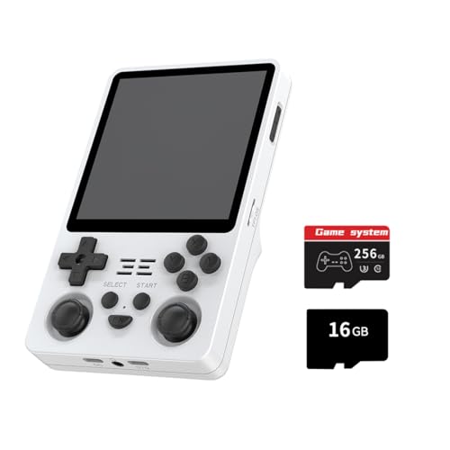 Meiurlex RGB20SX Handheld Spielkonsole 256GB mit 30000 Spiele, 4-Zoll 720 * 720 IPS-Bildschirm Retro Portable Spielkonsole, Linux Handheld Emulator Geschenk für Erwachsene von Meiurlex