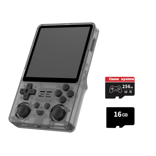 Meiurlex RGB20SX Handheld Spielkonsole 256GB mit 30000 Spiele, 4-Zoll 720 * 720 IPS-Bildschirm Retro Portable Spielkonsole, Linux Handheld Emulator Geschenk für Erwachsene von Meiurlex