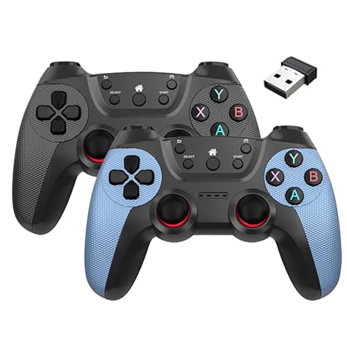 Meiurlex X2 PRO Retro Game Sticks mit 2.4G Dual Wireless Controllers, 4K HD Arcade Zuhause TV Spielkonsole Retro Spiel Emulator Eingebaut 25000 Spiele, HDMI Ausgang (128G) von Meiurlex