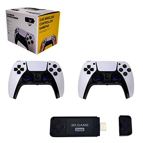 U9 PRO Wireless Controller Game Stick, 128GB Plug and Play Retro Game Stick 4K HDMI Output Nostalgie Game Stick mit 10200+ Spielen von Meiurlex