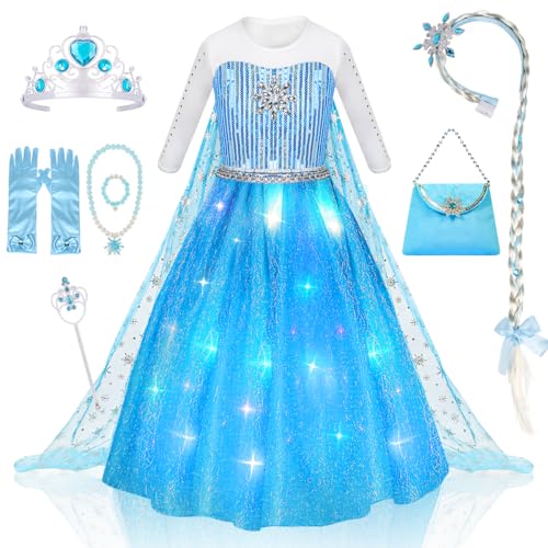 Meland Blaue Prinzessin Kleid Mädchen von Meland