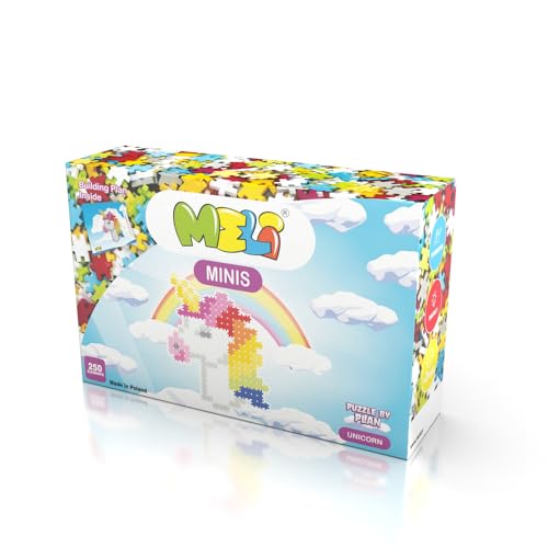 Meli Minis Einhorn 250 | 250 Mini Bausteine für kreative Konstruktionen | Lernspielzeug für Kinder ab 3 Jahren | Steckspiel zur Förderung von Feinmotorik & Fantasie Meli Minis Einhorn 250 | 250 Mini Bausteine für kreative Konstruktionen | Lernspielzeug für Kinder ab 3 Jahren | Steckspiel zur Förderung von Feinmotorik & Fantasie von Meli