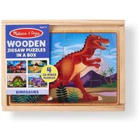 MELISSA & DOUG 13791 Puzzle 48 Teile MAD Dinosaurierpuzzle in der Schachtel von Melissa & Doug