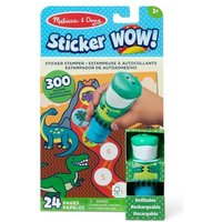 MELISSA&DOUG 20122 Sticker WOW! Stempel + Block Dinos von Melissa & Doug