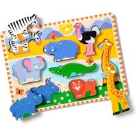 MELISSA & DOUG 37228 Holzpuzzle Safari von Melissa & Doug