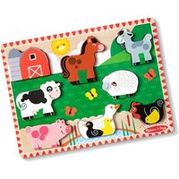 MELISSA & DOUG 37235 Holzpuzzle Bauernhof von Melissa & Doug