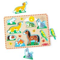 MELISSA & DOUG 73060 Sound Puzzle Haustiere von Melissa & Doug