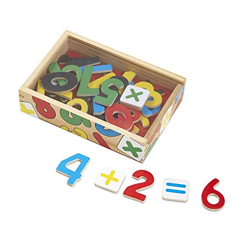 Melissa & Doug FBA_10449 & Doug Zahlenmagneten aus Holz (37 Teile) von Melissa & Doug