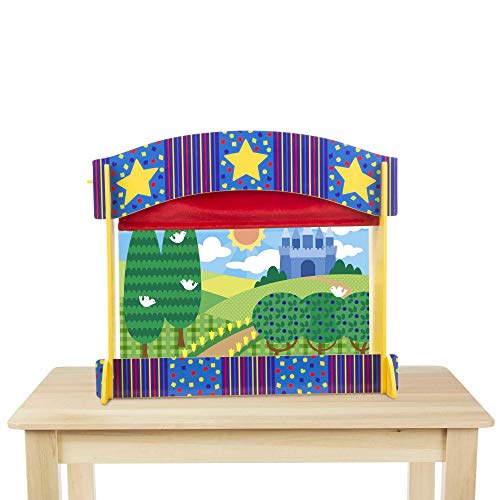 Melissa & Doug 12536 Tisch Puppentheater aus Holz von Melissa & Doug