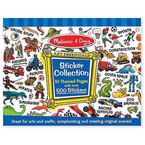 Melissa & Doug 14246 Aufklebersammelbuch, hellgrün von Melissa & Doug