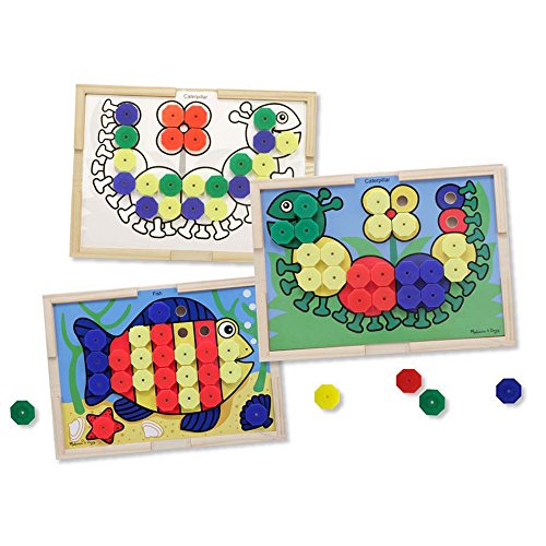 Melissa & Doug 14313 - Sort and Snap Colour Match, Farbsortierspiel Mit Schnappkappen von Melissa & Doug